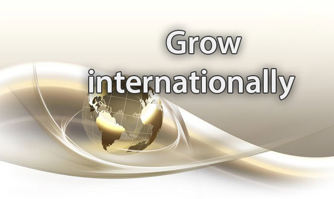 Grow internationally